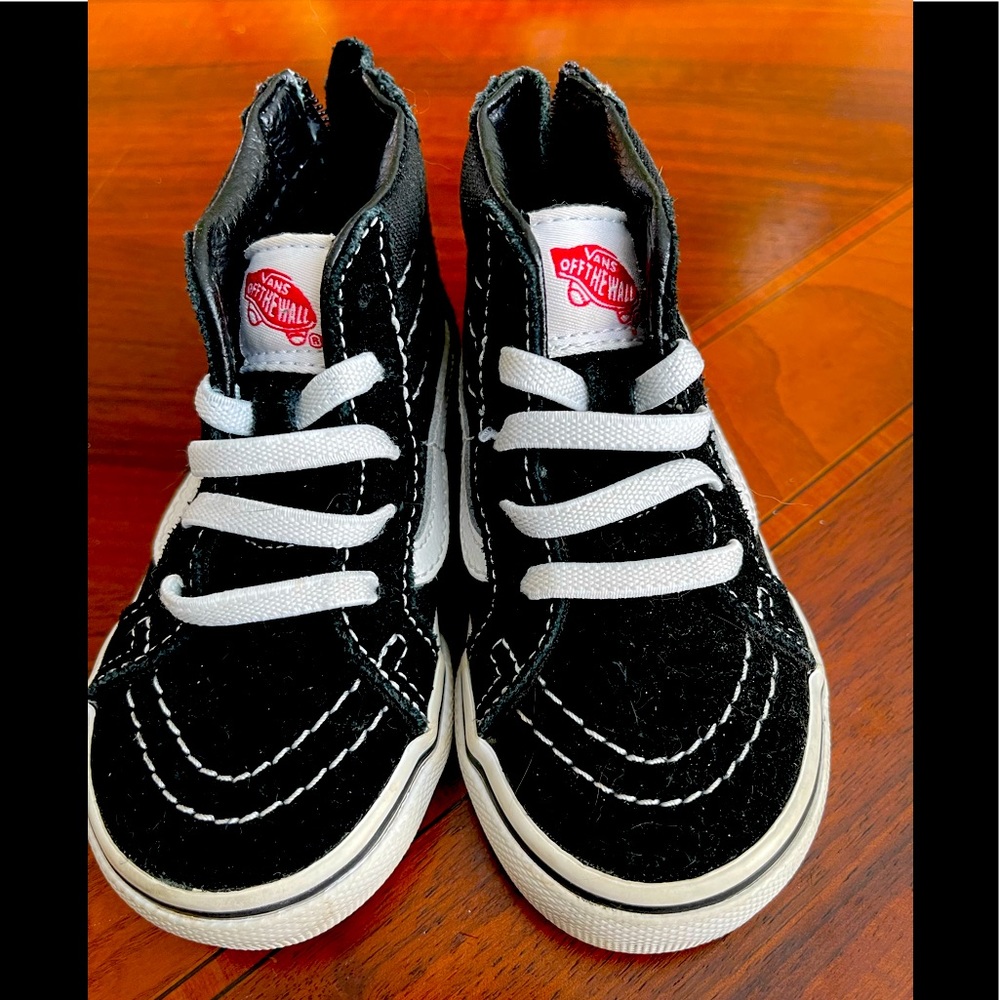 Vans Sk8 hi top toddler size 5